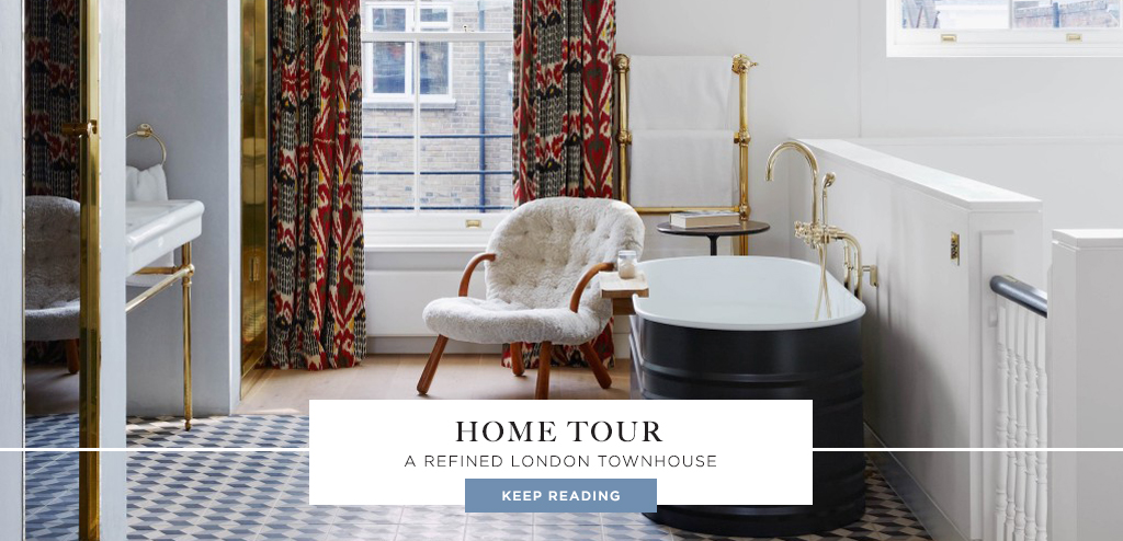 Inside a Bold and Refined London Townhouse