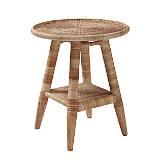 Serena Lily Natural Woven Side Table