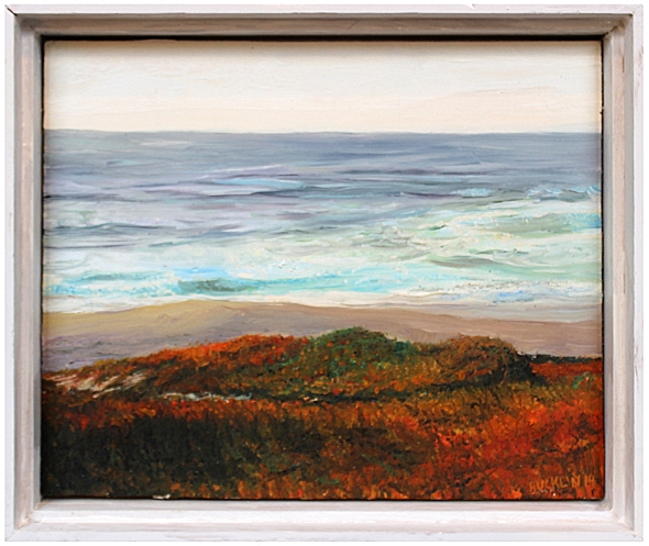 Wild Beach Painting by John Bucklin