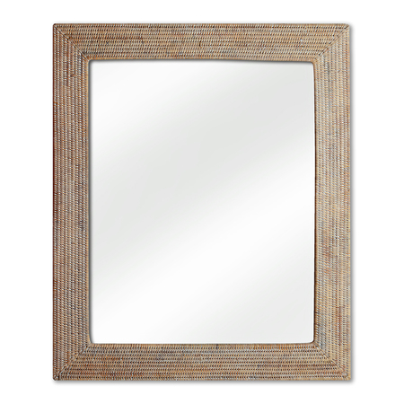 Rattan-Mirror Rattan Mirror on Furbish Studio