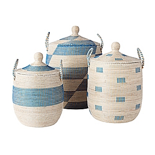 Serena & Lily La Jolla Baskets — on @SavvyHome