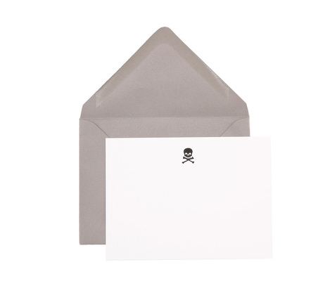 skull-note-cards Skull Note Cards — More Gifts for Him on @SavvyHome