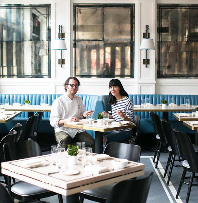 Café Clover NYC • The Weekender on @SavvyHome