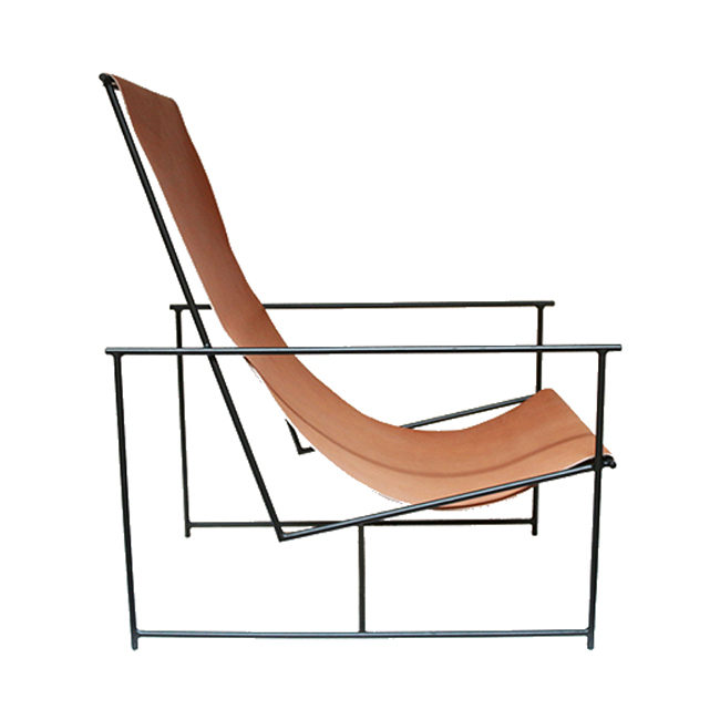 Anderson Leather Sling Chair • Savvy Home Shop