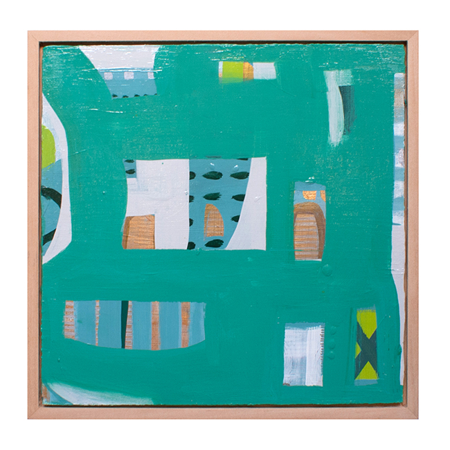 Megan Donnelly's Marina Green painting • Savvy Home Shop