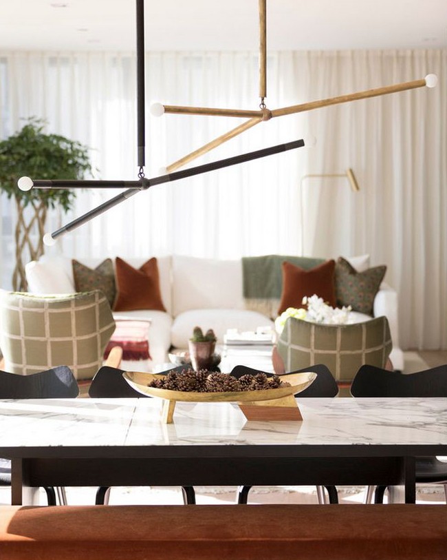 Inside a Mid-Century Inspired London flat by Studio Ashby • Plimsoll Apartment London on @SavvyHome