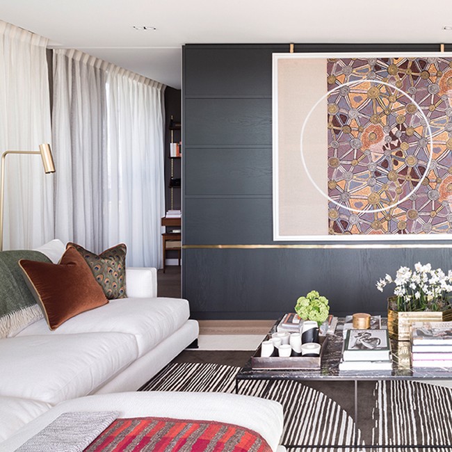 Inside a Mid-Century Inspired London flat by Studio Ashby • Plimsoll Apartment London on @SavvyHome