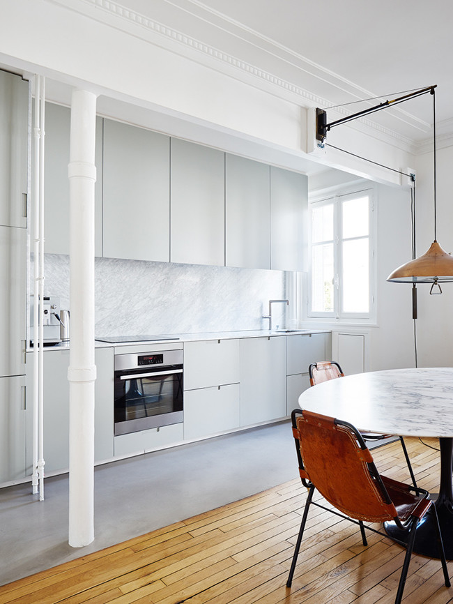 Minimal Paris Apartment by Paris Architecture